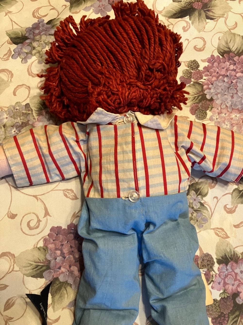 THREE RAGGEDY ANN AND ANDY DOLLS VINTAGE - Picture 7 of 13